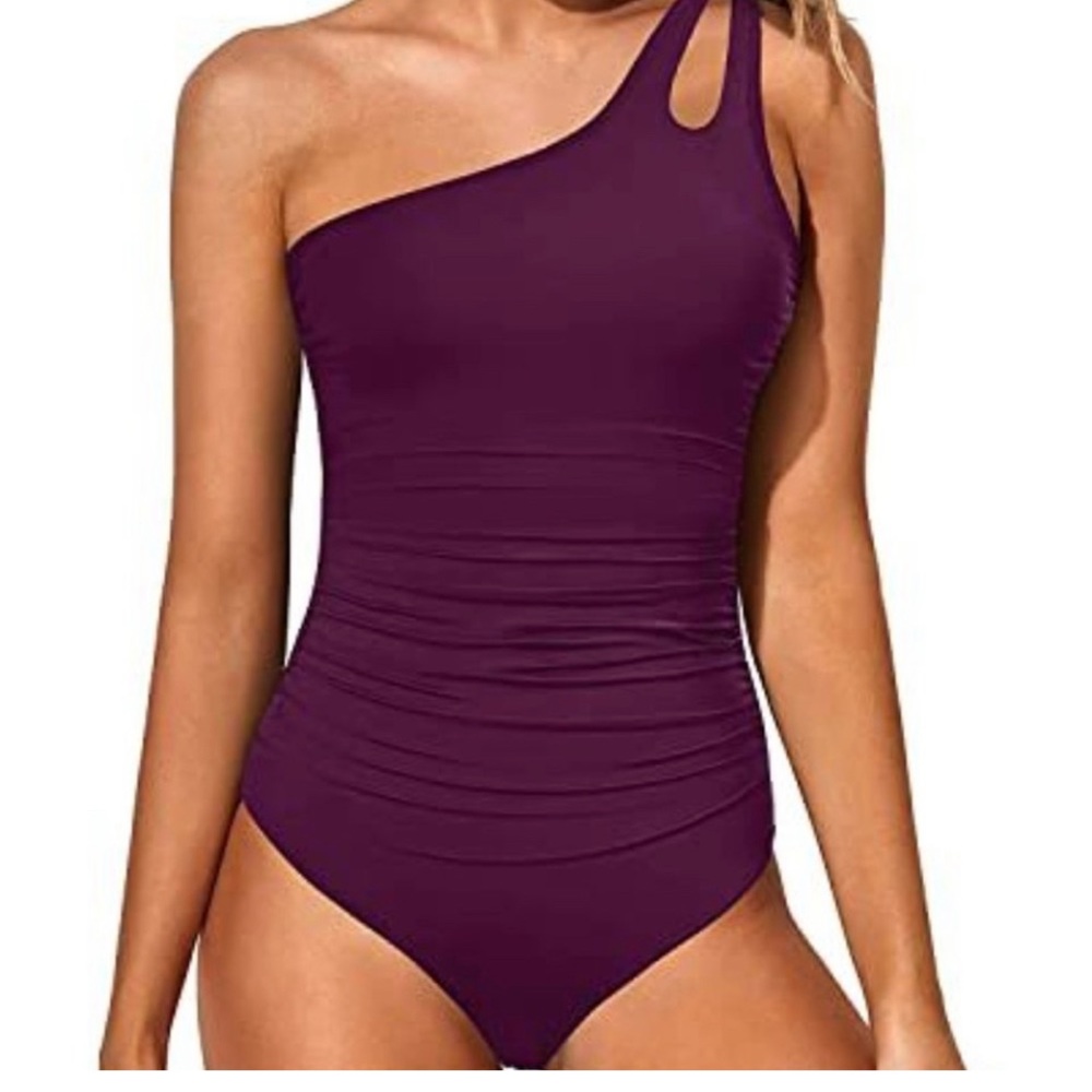 Holipick women’s one piece cutout swimsuit XL NWT